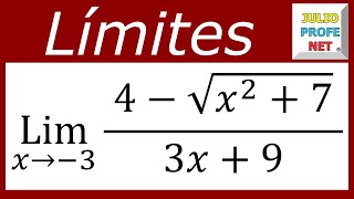 Límites algebraicos  Ej 13 [upl. by Erot]