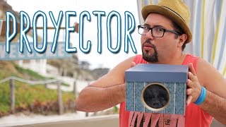 Cómo hacer un Proyector Casero  Eddie G  mitú [upl. by Renny]