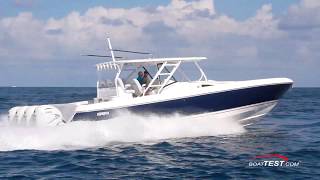 Intrepid Boats 475 Panacea 2019 Test Video  By BoatTESTcom [upl. by Rhys]