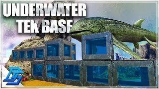 UNDERWATER TEK BASE BUILDING  TEK GENERATOR  ARK Survival Evolved [upl. by Ripp819]