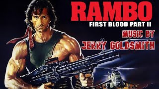 Rambo  First Blood Part II  Soundtrack Suite Jerry Goldsmith [upl. by Granoff]