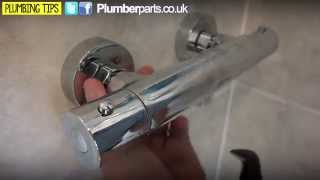 HOW TO CHANGE SHOWER VALVE  THERMOSTATIC  Plumbing Tips [upl. by Adnohsed195]