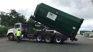 5000 Subscriber Special Waste Management 410048  Freightliner FL112 GampH Rolloff [upl. by Honey]