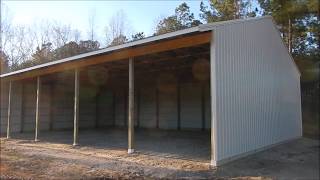 5 Day Pole Barn Build [upl. by Rowley]