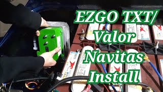 Ezgo Navitas AC Motor and Controller install [upl. by Urban387]