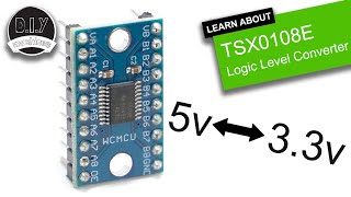 Logic Level Converters  Learn amp Example Project  TXS0108E [upl. by Weatherley855]