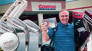 I BOUGHT EVERYTHING GOLF AT COSTCO  Massive Kirkland Signature Golf Haul [upl. by Asa]