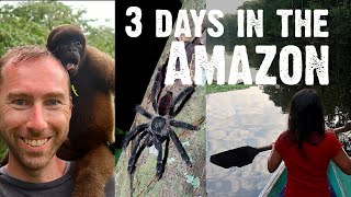 Amazon Rainforest Experience  Peru Vlogs [upl. by Jalbert]