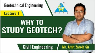 Why to Study Geotech   Lecture 1  Geotechnical Engineering [upl. by Aksel400]