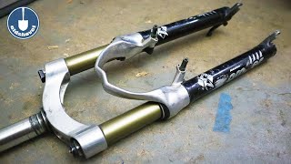 Bike Suspension Fork Restoration  Marzocchi Bomber Z2 Atom 80 [upl. by Ronoel]