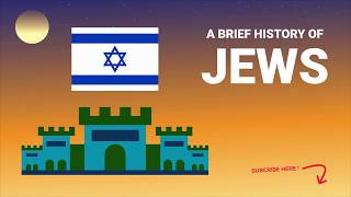 History of Jews in 5 Minutes  Animation [upl. by Yatnoed]