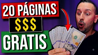 20 MEJORES Páginas para GANAR dinero GRATIS en Internet RAPIDAS [upl. by Erdnassak]