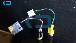 Mercedes W203 200452007 seat occupancy sensor and seat belt emulator installation [upl. by Liana]