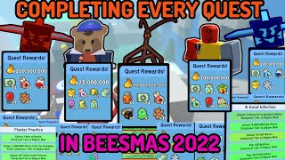 I Completed Beesmas 2022 [upl. by Halimeda]