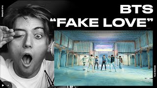 Video Editor Reacts to BTS FAKE LOVE Official MV [upl. by Notla288]