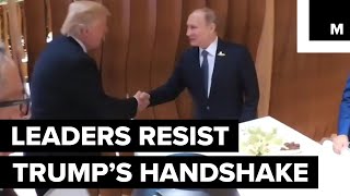 Trump handshake trolls [upl. by Novah]