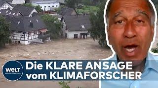 UNWETTERKATASTROPHE in DEUTSCHLAND quotDas sind Auswirkungen des Klimawandelsquot  Klimaforscher Latif [upl. by Ennayehc]