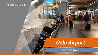 The World Of Vanderlande Oslo Airport Gardermoen  Process video [upl. by Nnep]