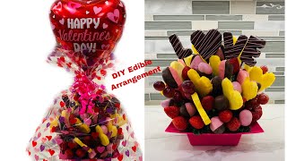 How to make Edible Fruit Bouquet Arrangement [upl. by Hemingway]