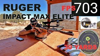 Ruger Impact MAX Elite 22 CAL  REVIEW AND TESTING [upl. by Timmi]