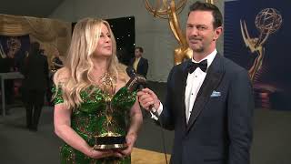 Jennifer Coolidge Cries In 2023 SAG Awards Speech [upl. by Bonnibelle131]