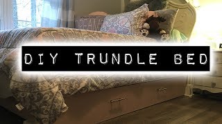 Zinus  Florence Twin Daybed amp Trundle Frame Set Assembly Instructions [upl. by Enitsrik827]