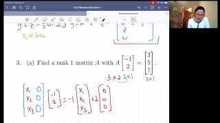 Linear Algebra Test 1 Review [upl. by Nesnar]