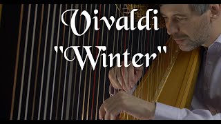 Vivaldis quotWinterquot arranged and performed on the harp [upl. by Triny]