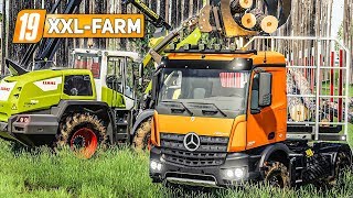 LS19 XXL Farm 100 FORST Extrem  über 1000 BÄUME FÄLLEN  LANDWIRTSCHAFTS SIMULATOR 19 [upl. by Brenk835]