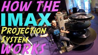 The Incredible Process of How a GIANT 70mm IMAX Film is Played [upl. by Xonel]