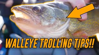 WALLEYE Fishing 101  HOW TO Troll For Walleye EASY [upl. by Othelia]