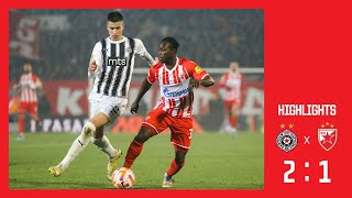 Partizan  Crvena zvezda 21 highlights [upl. by Airdnala]