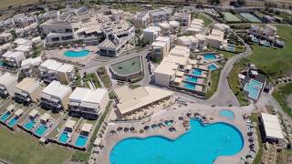 Royal Blue Resort amp Spa in Rethymno Crete Greece [upl. by Aerdnat]