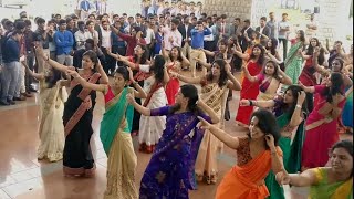 jimikki kammal  flashmob at ssimsrc medical college [upl. by Sivrahc]