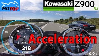 Kawasaki Z900RS  ACCELERATION  GPS measured [upl. by Aeht]