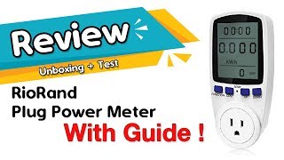 RioRand Plug Power Meter Energy Watt [upl. by Lais729]