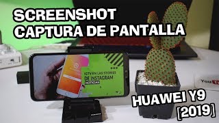 HUAWEI Y9 ☑️Cómo Hacer CAPTURA De Pantalla o SCREENSHOT 📲 [upl. by Francklin444]