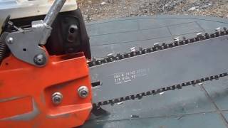 Husqvarna 61 Chainsaw Test Run [upl. by Caria]