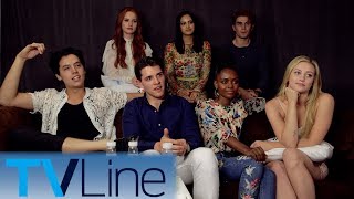 Riverdale Cast Interview  ComicCon 2017  TVLine [upl. by Aetnahs]