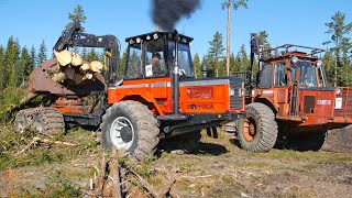 Heavy Classic amp Unique Logging Machines from the 70’s  Still Runs Hard in the Forest [upl. by Wetzel633]