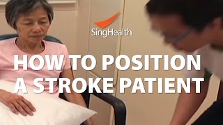 How To Position A Stroke Patient [upl. by Obadias]