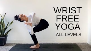 Wrist Free Hatha Yoga Class  20Minute All Levels Practice [upl. by Kennith551]