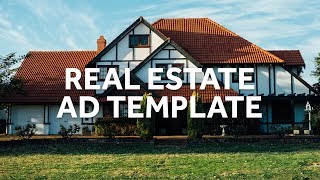 Real Estate Video Ad Template Editable [upl. by Attenol]