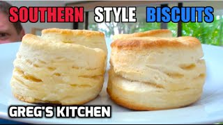 HOW TO MAKE BISCUITS  3 Ingredients  Gregs Kitchen [upl. by Feinstein223]