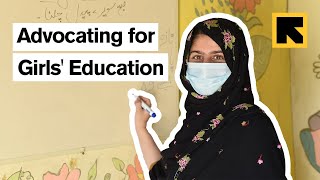 Teacher in Pakistan Advocates for Young Girls Education [upl. by Rebme]