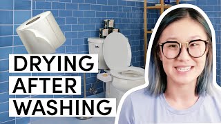 How To Dry Off After Washing With A Bidet [upl. by Primavera301]