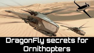 Dragonfly Secret Key to Electric Ornithopters [upl. by Ecnerrat]