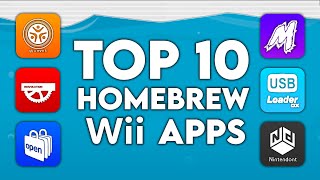 Top 10 Essential Wii Homebrew Apps  Full Guide [upl. by Giraud]