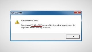 How to Fix Windows PC Error Flashocx [upl. by Trinette]