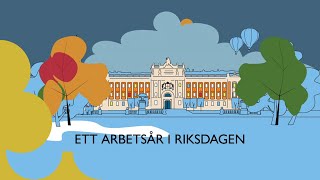 Ett arbetsår i riksdagen [upl. by Odnanref]